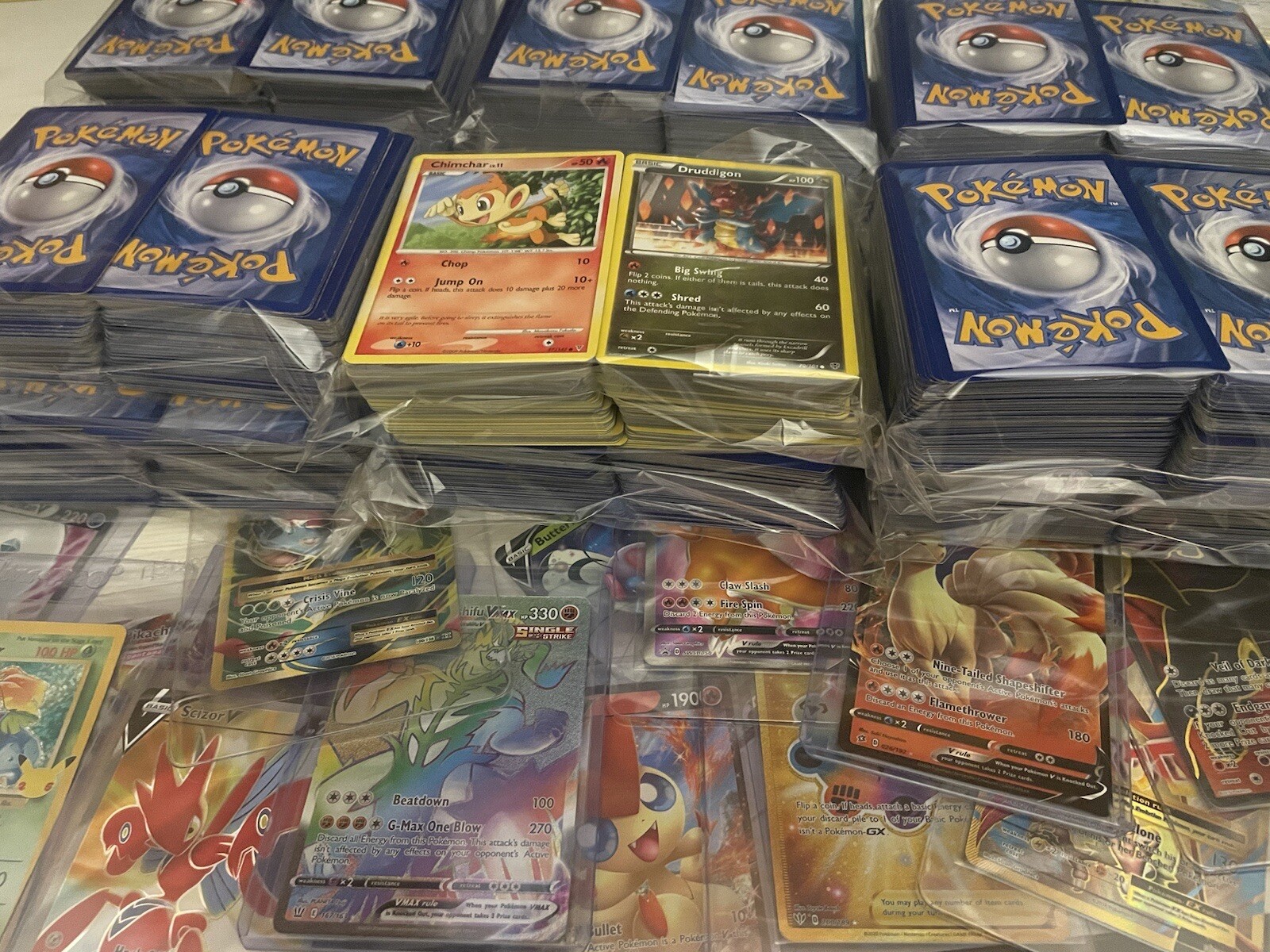 Pokemon Bulk Lot 200 Cards + Booster GUARANTEED ULTRA RARE, WOTC CARD