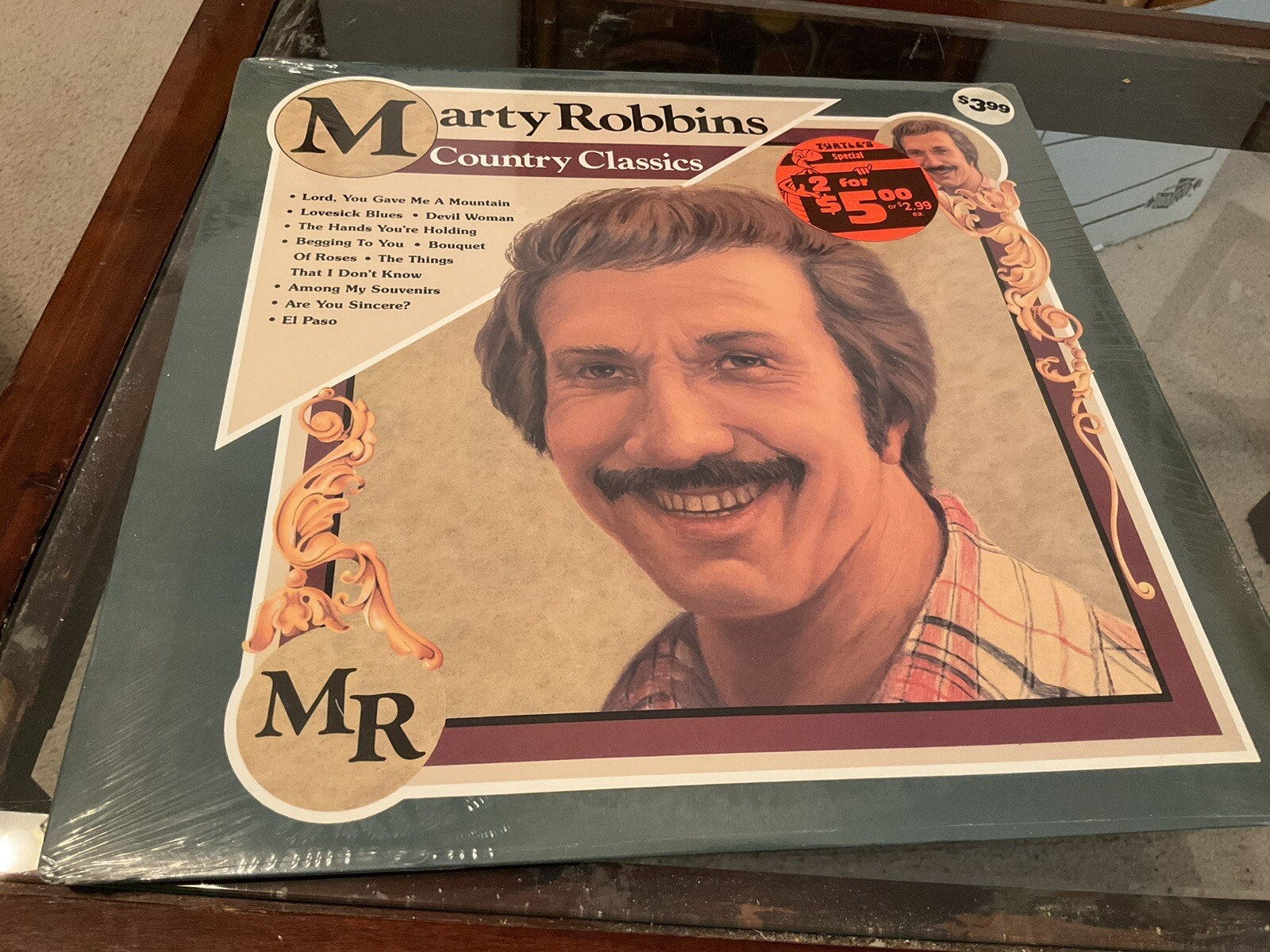 MARTY ROBBINS Country Classics New Sealed Lp CBS Records