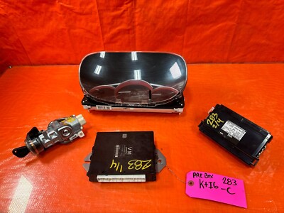 2013 13 SUBARU IMPREZA WRX STI - EJ257 KEY IGNITION ECU BCM & ALL MODULE OEM 283