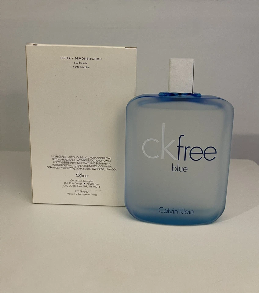 Ck Free Blue de Calvin Klein 3,4 fl oz/100 ml eau de toilette spray Foto 4 de 4