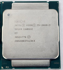 Lot of 6 Intel Xeon E5-2660V3 2.60GHz 10-Core 25MB Cache LGA2011-3 CPU SR1XR