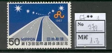 Japan A47 MNH 1967 1v Road