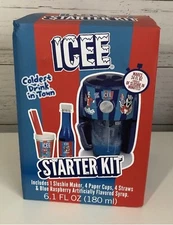 Icee Slushie Maker Machine Starter Kit Home Countertop Fizz Creations NEW in Box