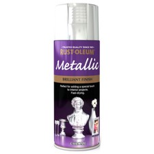 Metallic Multi-Purpose Spray Can Paint Fast Dry Craft Hobby Wood Metal Ceramics 