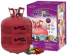 Balloon Time Helium Tank 14.9 cu.ft 50 Balloons Ribbon FREE SHIPPING