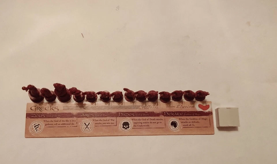 Risk GodStorm Pantheon Card Soldiers God Goddess Temple Parts Pieces Replacement - Image 2 of 3