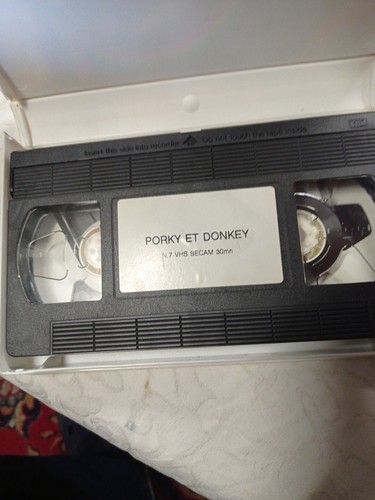K7/cassette/video/vhs-the cartoon's best-porky & donkey 1992 - Photo 5/6