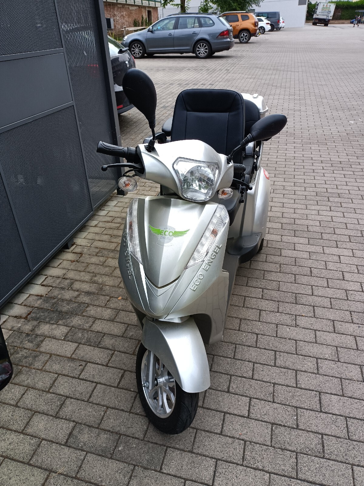 ECO ENGEL 503 Silber, Senioren Roller 25 km/h, Elektromobil