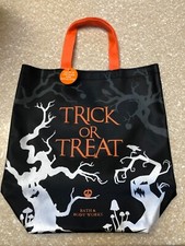 Bath  Body Works Halloween Trick or Treat Tote Bag Glow and Reflective