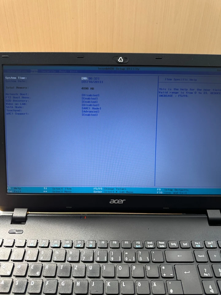 Acer Aspire ES1-512 15,6" Laptop Notebook mit Intel N3540, 4GB RAM 1TB HDD Win10 - Bild 3 von 4