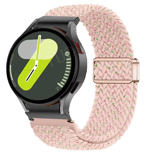 Quick Fit Geflochtenes Nylon Band Armband für Samsung Galaxy Watch 7 FE 4 5 6 Classic - Bild 45 von 50