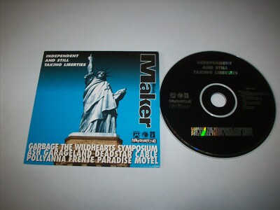 MELODY MAKER   INDEPENDENT AND STILL TAKING LIBERTIES PROMO CD (Garbage,Ash etc)