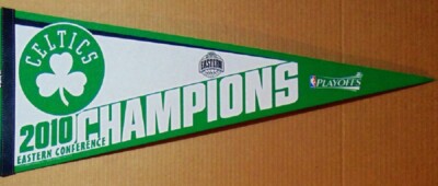 BOSTON CELTICS 2010 EASTERN CONFERENCE CHAMPIONS NBA PENNANT