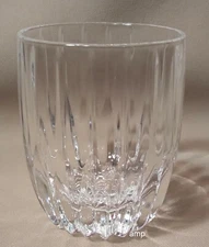 Mikasa Crystal Park Lane Double Old Fashion Glass 3 7/8" PERFECT!