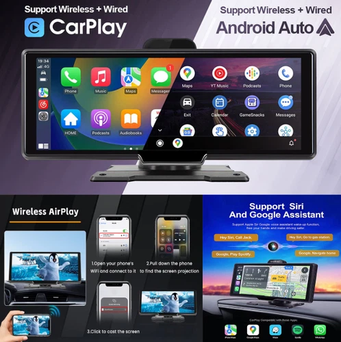 Car Tablet Pro Max 2024 with Backup Camera,10.26” IPS Screen,GPS & Voice Control - Picture 3 of 19