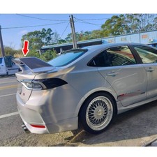 Unpainted Abs For Toyota Altis Corolla 12th Sedan Fk8 Rear Trunk Spoiler New Set Unpainted Abs For Toyota Altis Corolla 12th Sedan Fk8 Rear Trunk Spoiler New Set