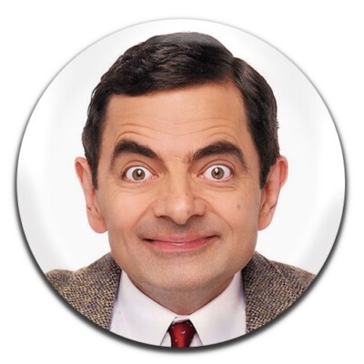 Mr Bean TV Komödie lustige Neuheit 25 mm / 1 Zoll D Pin Button Anstecker