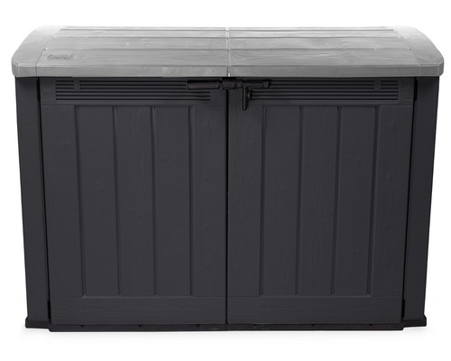 Ondis24 Fahrradbox Keter Ultra Aufbewahrungsbox Mülltonnenbox Gartenbox