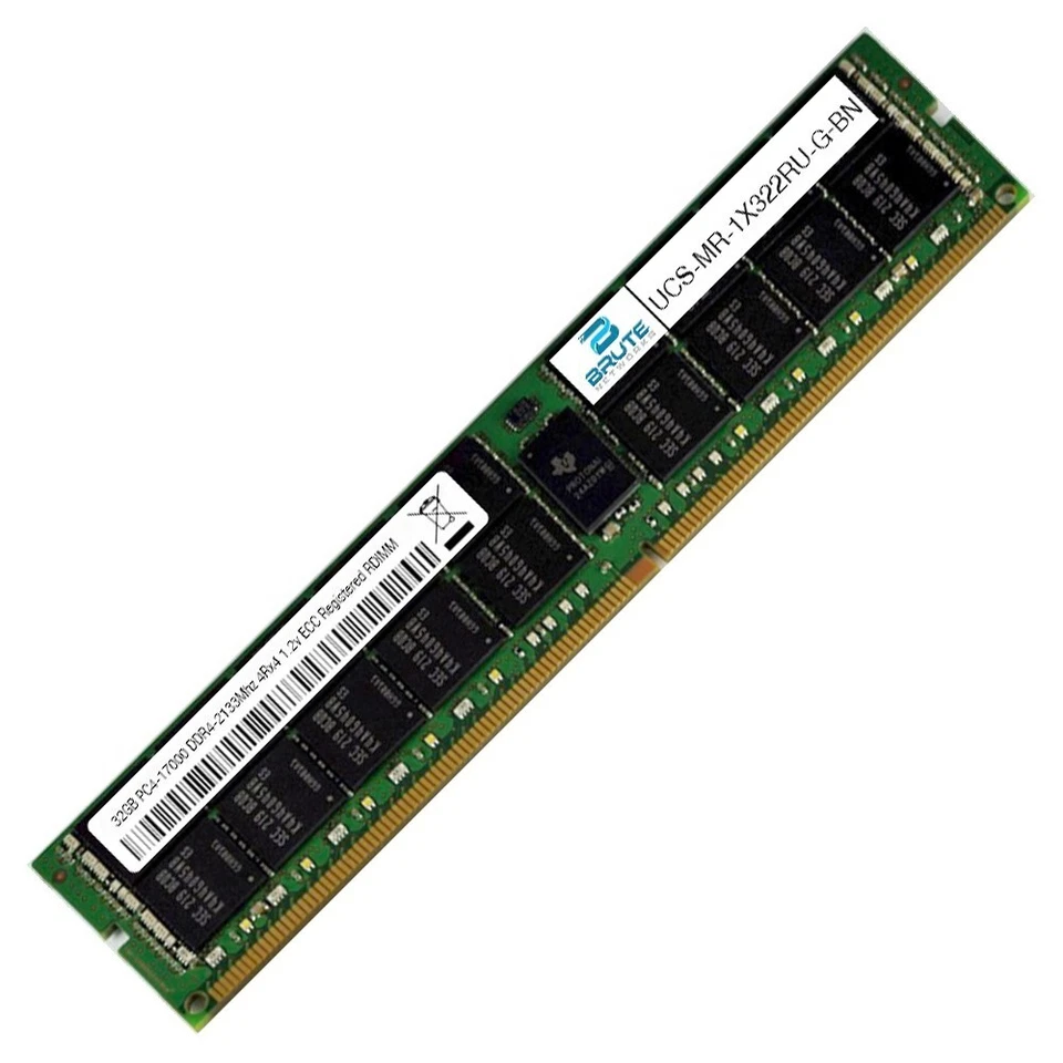 UCS-MR-1X322RU-G - Cisco Compatible 32GB DDR4-2133Mhz 2Rx4 1.2v ECC RDIMM - Image 2 of 3