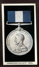 UK Tobacco Card,Greys,BRITISH ORDERS OF CHIVALRY & VALOUR,1936,Gallantry,#18