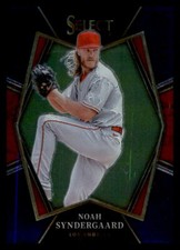 2022 Panini Select #170 Noah Syndergaard Blue Retail Base