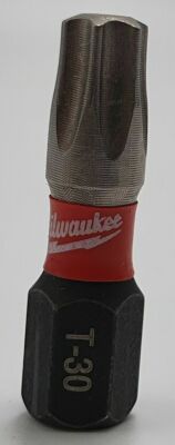 10 x Milwaukee Shockwave Torx Bit (T30 x 25mm) Impact Duty für Schlagschrauber