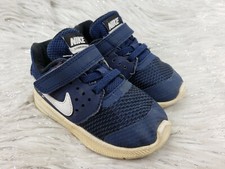NIKE DOWNSHIFTER 7 Navy Blue Sneakers Toddler Size 7C