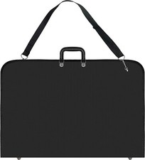 Black Spill-Resistant Art Portfolio Sketching Supplies Case A2 Size- RRP: 29.99