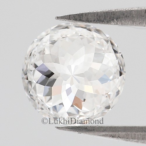 1 Ct Round Portuguese Cut Diamond E/F Color VS Clarity Lab Grown CVD Diamond - Picture 4 of 10