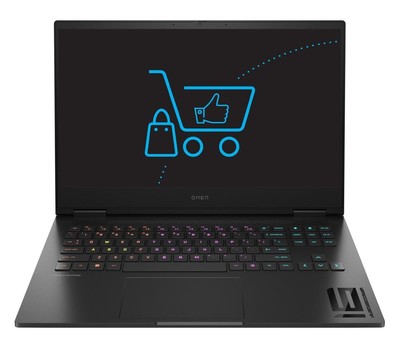 HP Omen 16 i7-13620H/16GB/512 RTX4060 144Hz Laptop 16,1 Zoll SSD QWERTY Schwarz