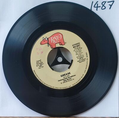 Grease by Barry Gibb & Frankie Valli - Single 7  Vinyl