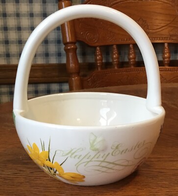 BLOSSOMS & BLOOMS HAPPY EASTER SPRING FLOWER BASKET