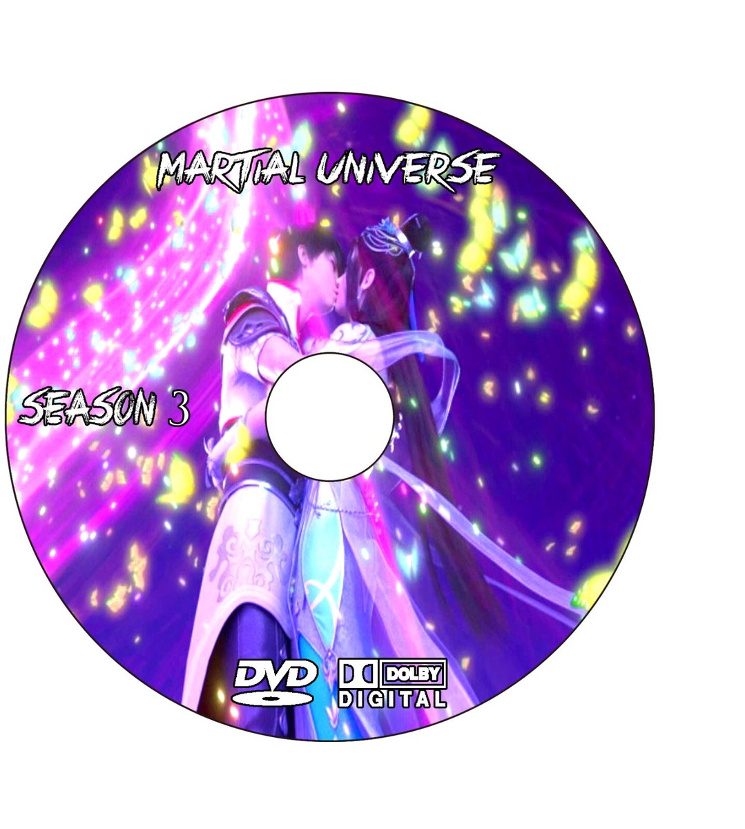 Martial Universe Wu Dong Qian Kun Anime Series Season 1-3