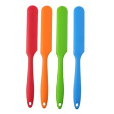 4 PCS Silicone Jar Spatula Jam Spreader for Peanut Butter Baking Cake Icing