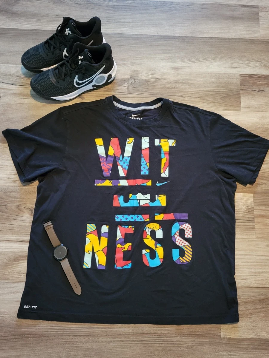 nike lebron james witness t shirt 3XL eBay