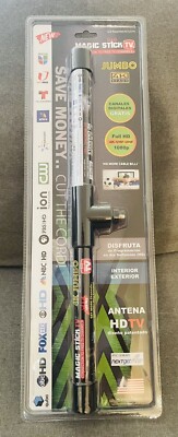 Magic Stick TV MAX HD 4K Ready Antenna HDTV Digital Channels Plus Free Cable !!!