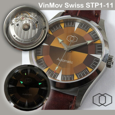 VINMOV NOS MB Automatic Vintage Uhrwerk Neuer Uhr Vinmov  12 031