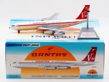 Inflight IF707QFAEAIP Qantas Airways Boeing 707-300 VH-EAI Diecast 1/200 Model
