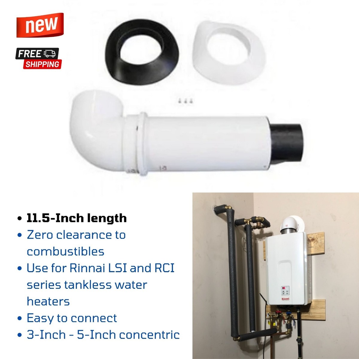 Clearance Gas Water Heater Venting Requirements Heater Vent Pipe