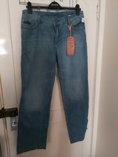 Gin Tonic Ruby Ladies Light Blue Straight Leg  Jeans Trousers - Size 40/ UK 12 