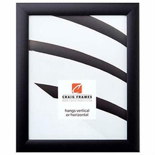 Craig Frames Inc. 1WB3BK Gallery Black 1", 13" x 19"Contemporary Picture Frame - Picture 1 of 3