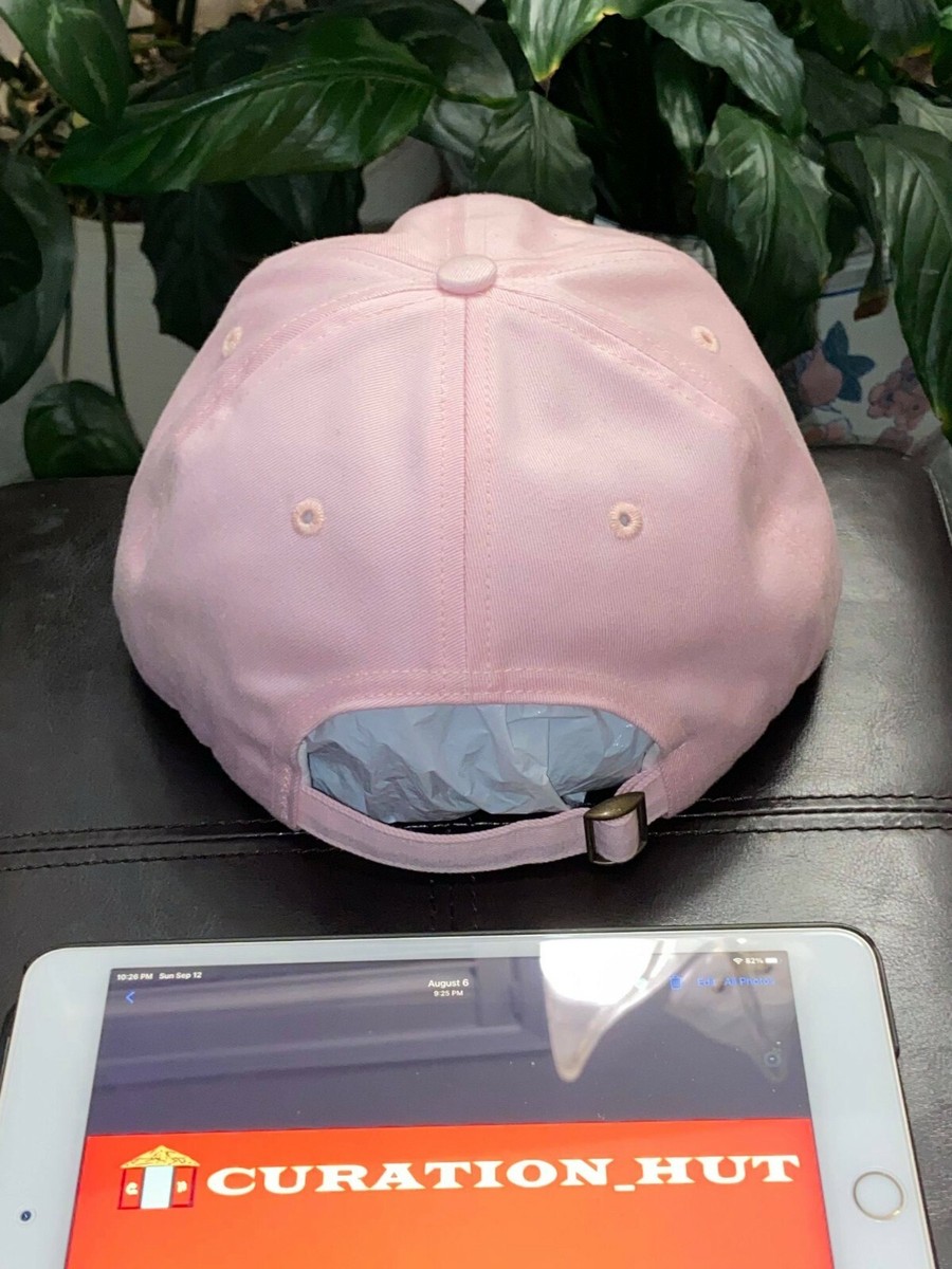 Supreme New York Embossed Hat Est 1994 6 Panel Pink S/S18