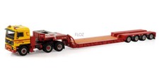 for WSI for VOLVO F12 6X2 for NOOTEBOOM EURO LOW LOADER-4 AXLE 1/50 Truck Model