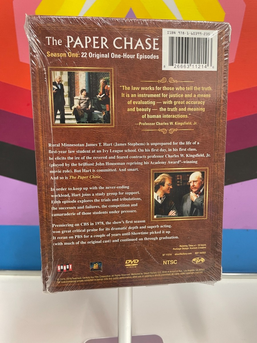 その他 Paper Chase: Season One/ [DVD] The Paper Chase: Season One (DVD, 1978) for sale online | eBay