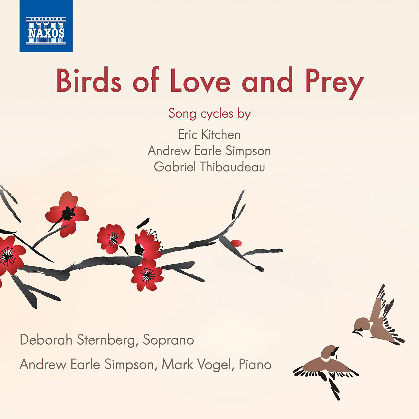Eric Kitchen Birds of Love and Prey: Song Cycles By Eric Kitchen/Andrew Ear (CD)