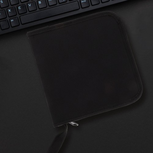 2Pcs 40-Capacity CD Case DVD Case Holder Portable Wallet Disc Storage Binder - Afbeelding 3 van 12