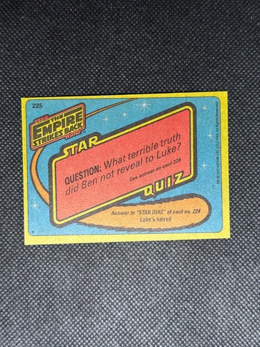 1980 Topps Star Wars Cards Empire Strikes Back Series 2 - U-Pick #133 - #264 - Picture 189 of 267