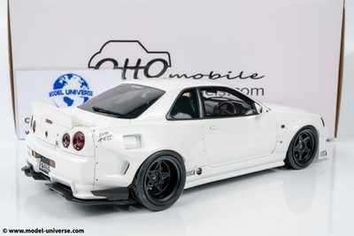 Otto Mobile - 1:18 Nissan Skyline GT-R (R34) KRC Body Kit Pearl