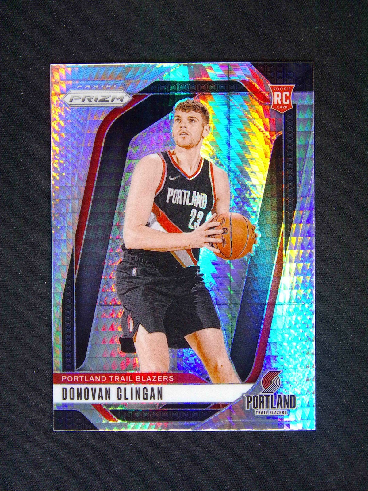 2024-25 Panini Prizm Donovan Clingan #221 RC Rookie Hyper
