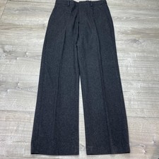 Banana Republic Pants Mens 32x34 Gray Flannel Dress Pants Jackson Flat Front